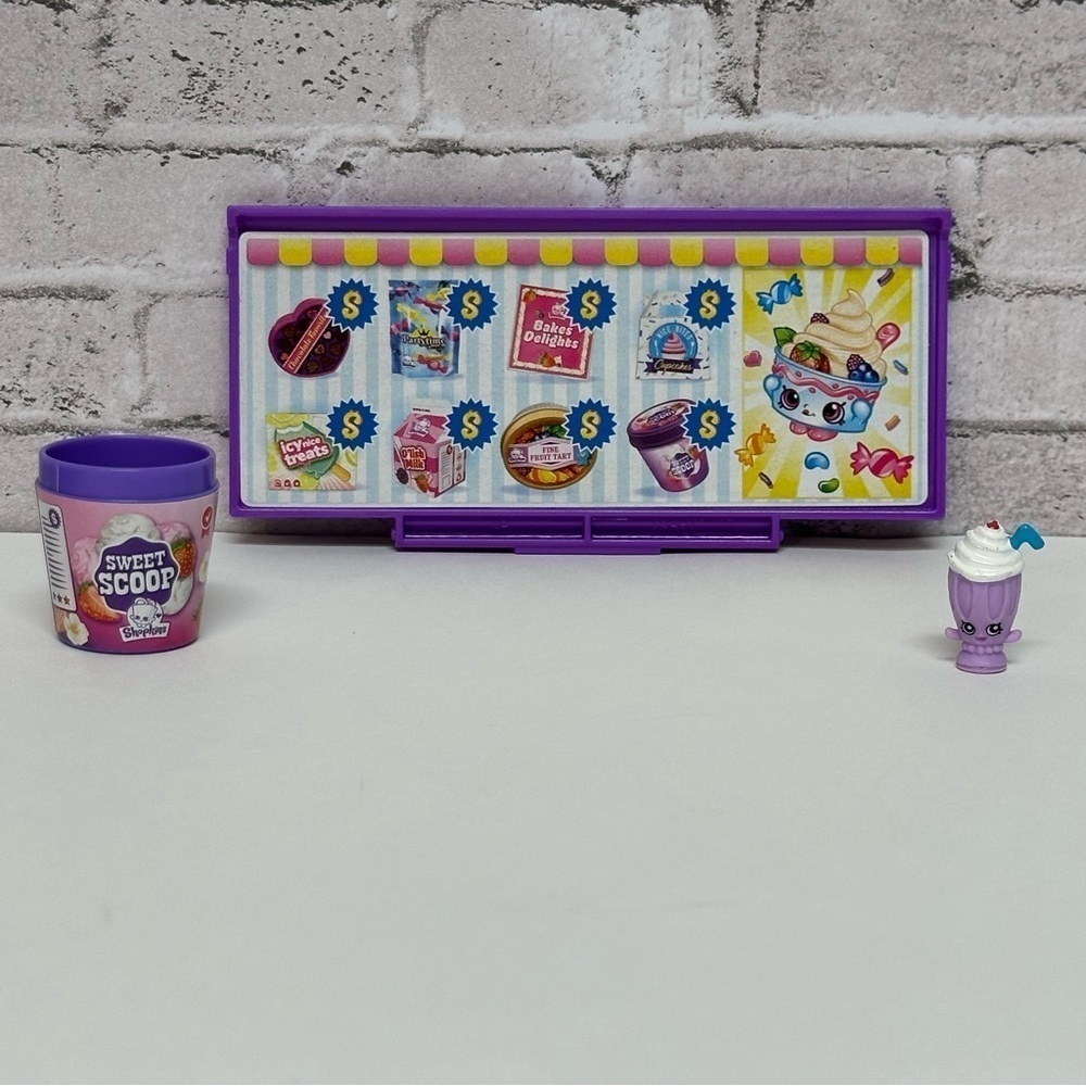 Shopkins Sweet Treat Truck Deluxe Replacement Menu Ice Cream Bucket Shake